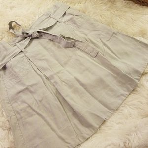 Short Linen Skirt